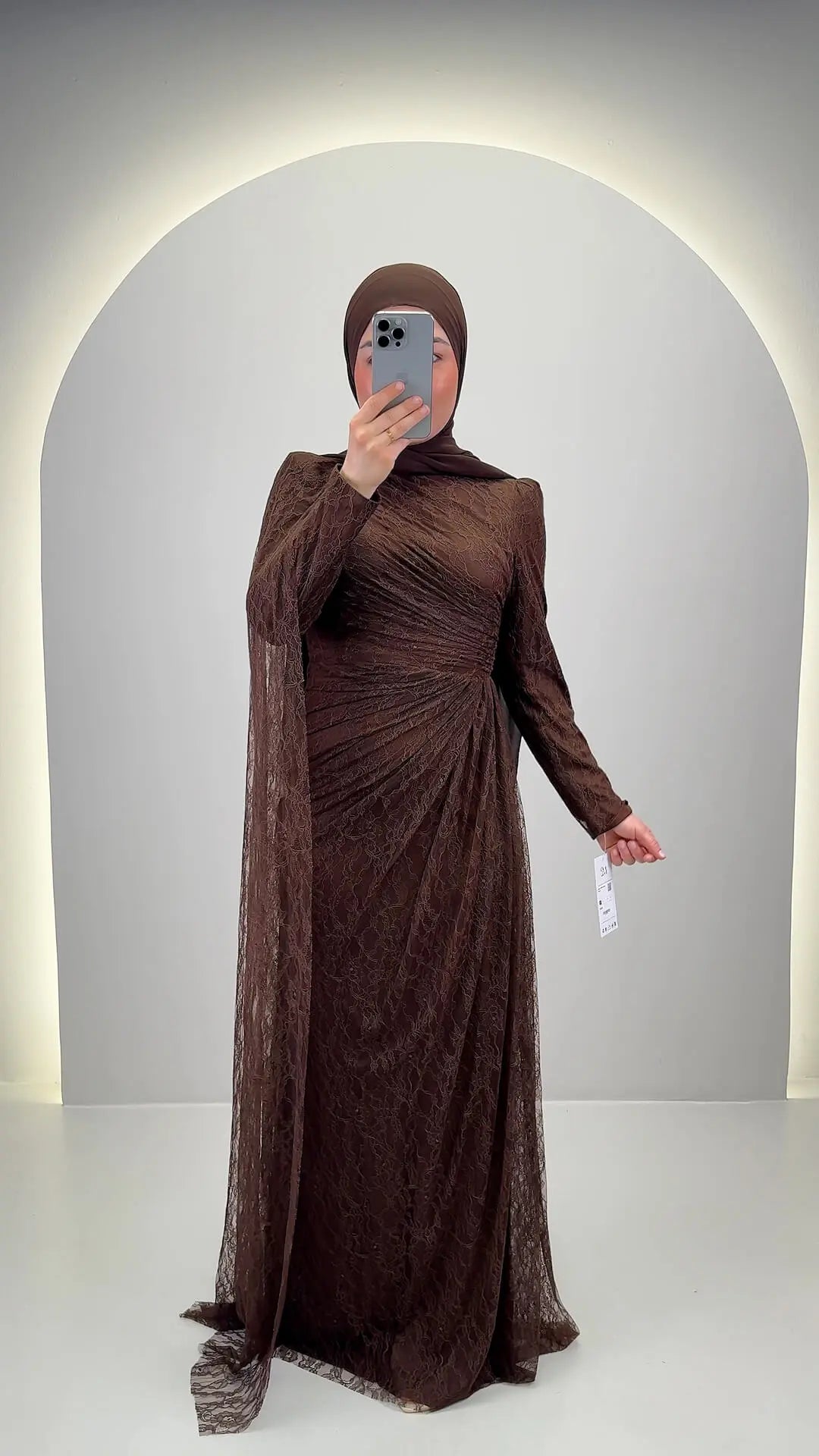 Mireya Abendkleid Braun