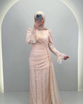 Eliza Abendkleid Beige