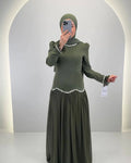 Yagmur Abendkleid Grün