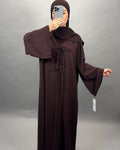 Ines Abaya 2-Teillig Brown