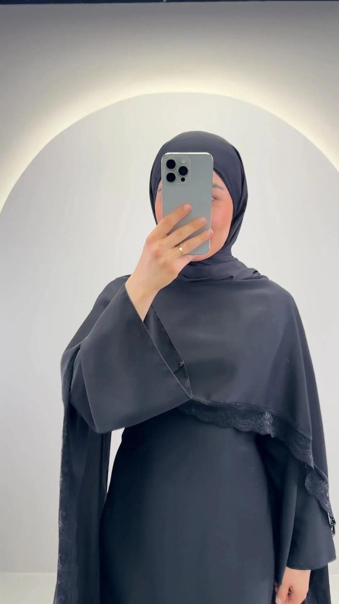 Gizi Abendkleid Schwarz