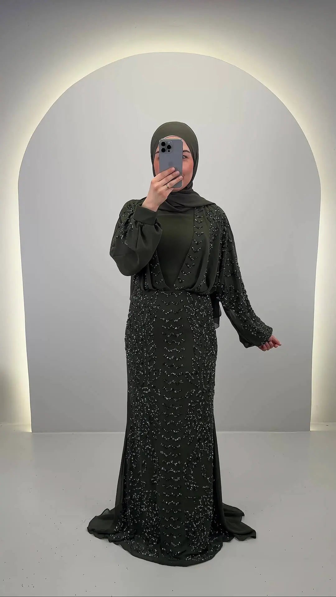 Minara Abendkleid Grün