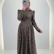 Mina Abendkleid Braun