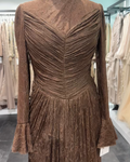 Selin Abendkleid Braun