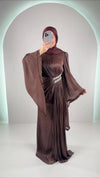 Asya Evening dress Brown