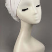Bonnet mit Naht + Topuz weiß
