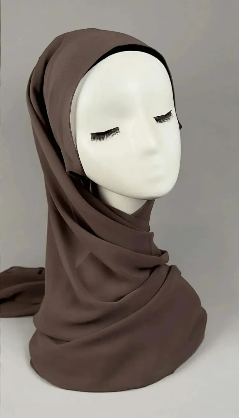 Şifon Kahverengi 01