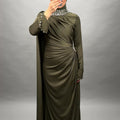 Himaya Abendkleid Khaki