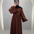 Mima Evening dress Brown 01