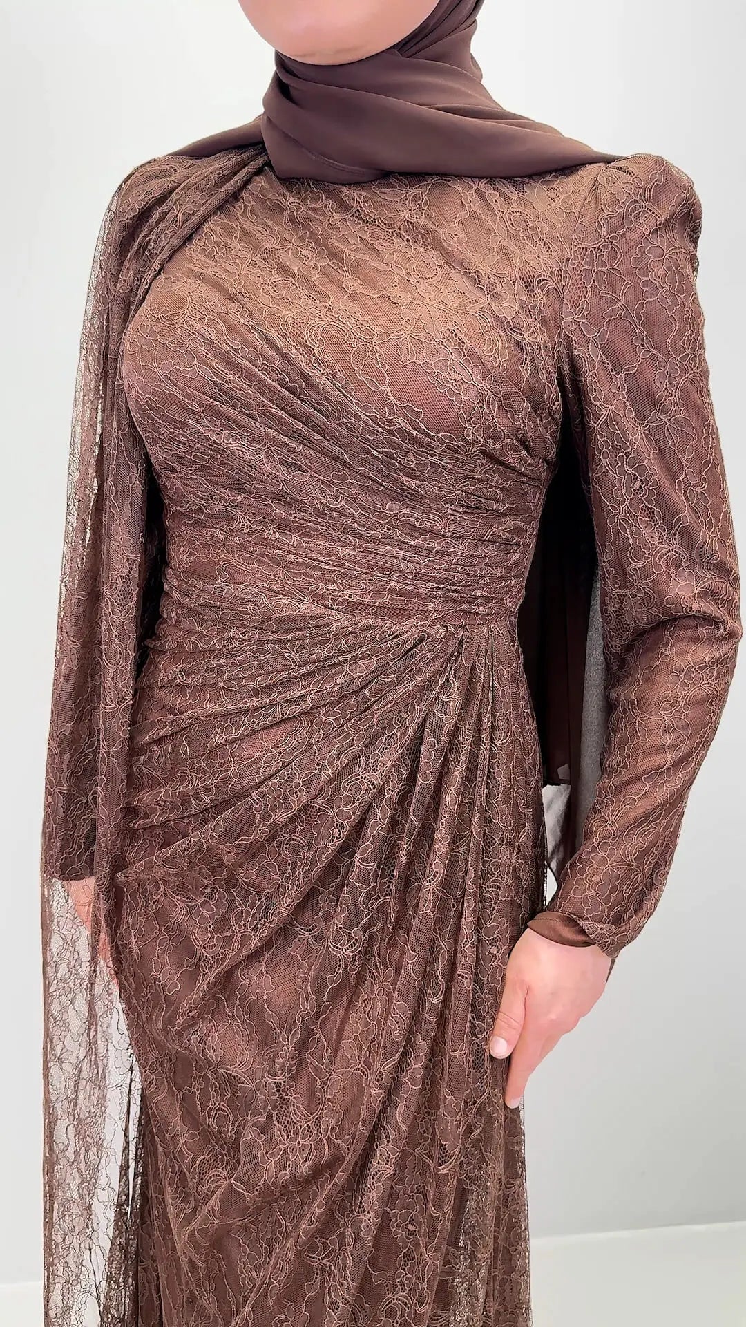 Mireya Abendkleid Braun