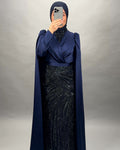 Sumeya evening dress dark blue