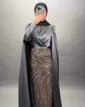 Sumeya evening dress gray