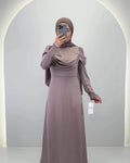 Esma Abendkleid Taupe