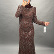 Alea Abendkleid Braun