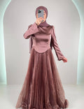 Avra Evening dress Old Pink
