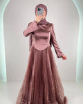 Avra Abendkleid Altrosa