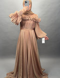 Bahar Evening dress Bronze