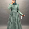 Bella evening dress Mint