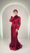 Valeri Evening dress Burgundy