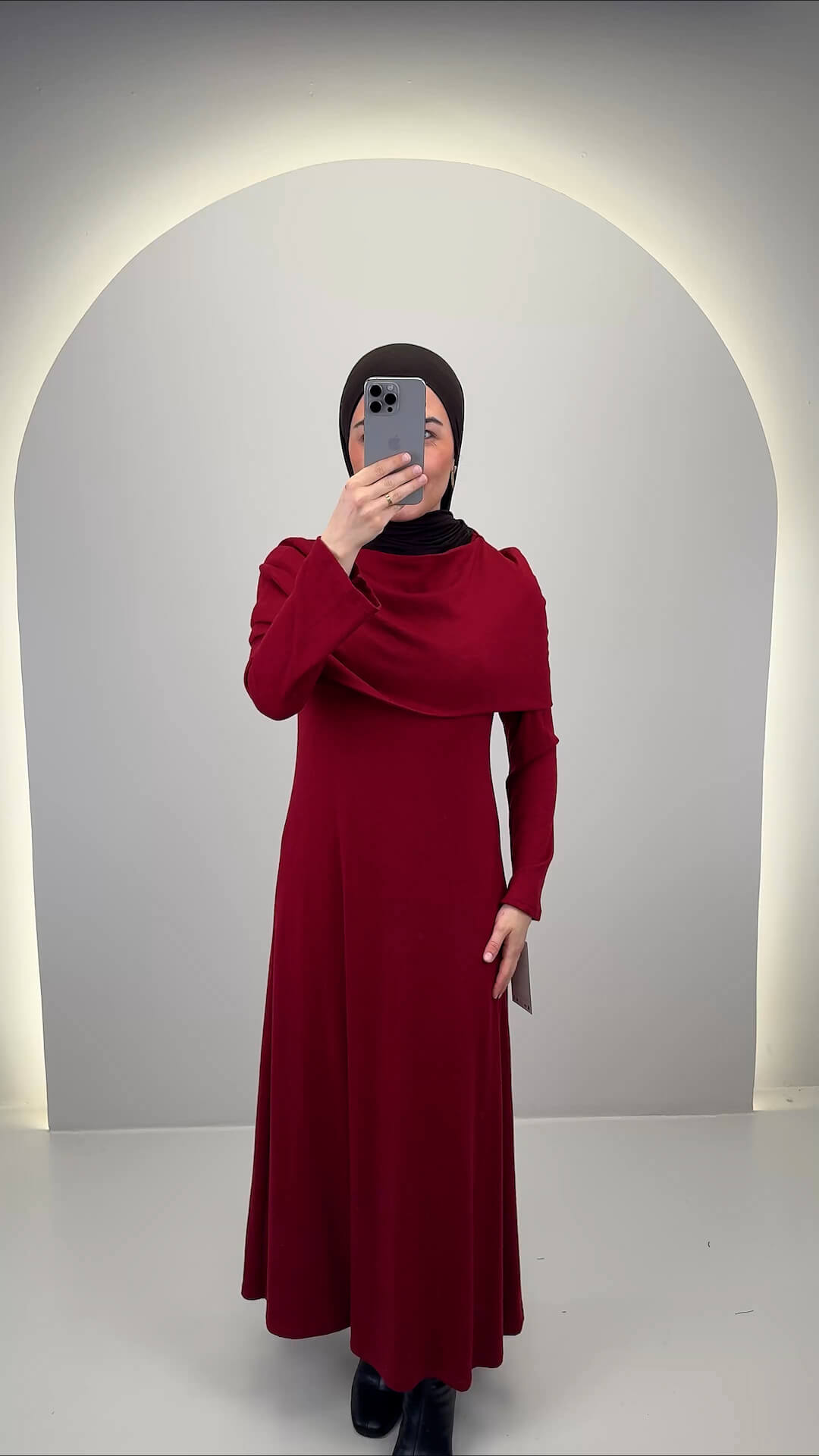 Maniya Kleid Bordo