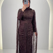 Nirama Abendkleid Braun