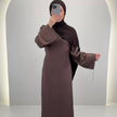 Classy Kleid Braun 01