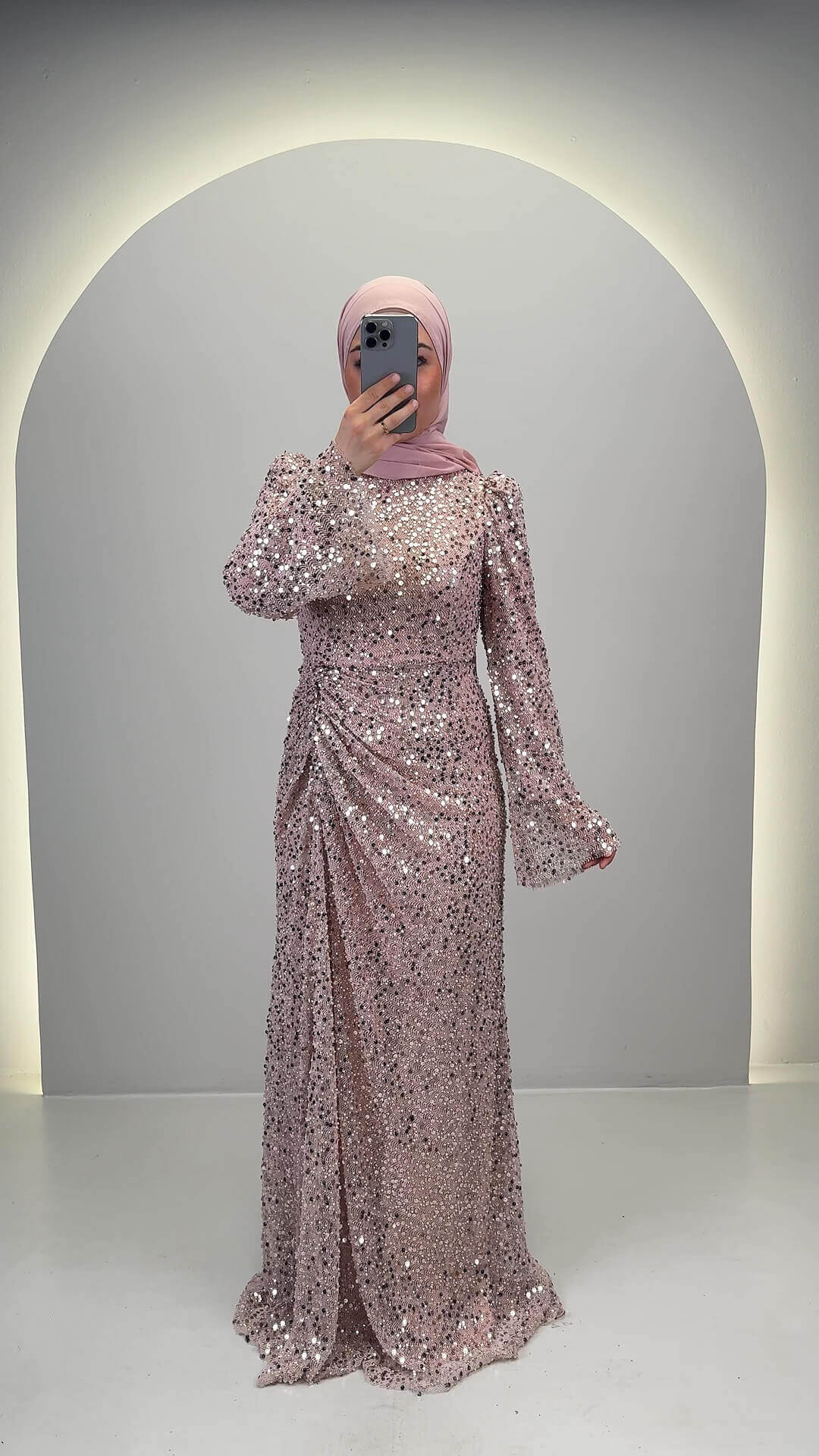 Dunian Abendkleid – Rosa