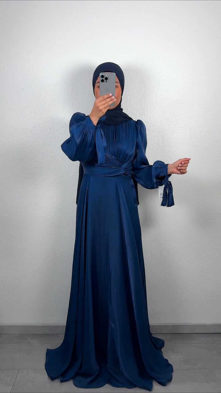 Robe de soirée Eflay bleu foncé