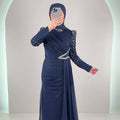 Efila Abendkleid Dunkelblau