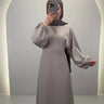 Yusara Kleid Taupe