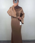 Gülperi Abendkleid Beige