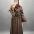 Hiraya Kleid Braun 01
