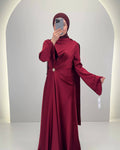Ilka Evening dress Burgundy