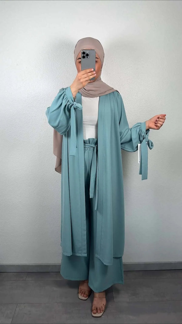 Jivonie Kimono Outfit 2 Teillig Mint - Semode