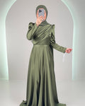 Liza Abendkleid Khaki