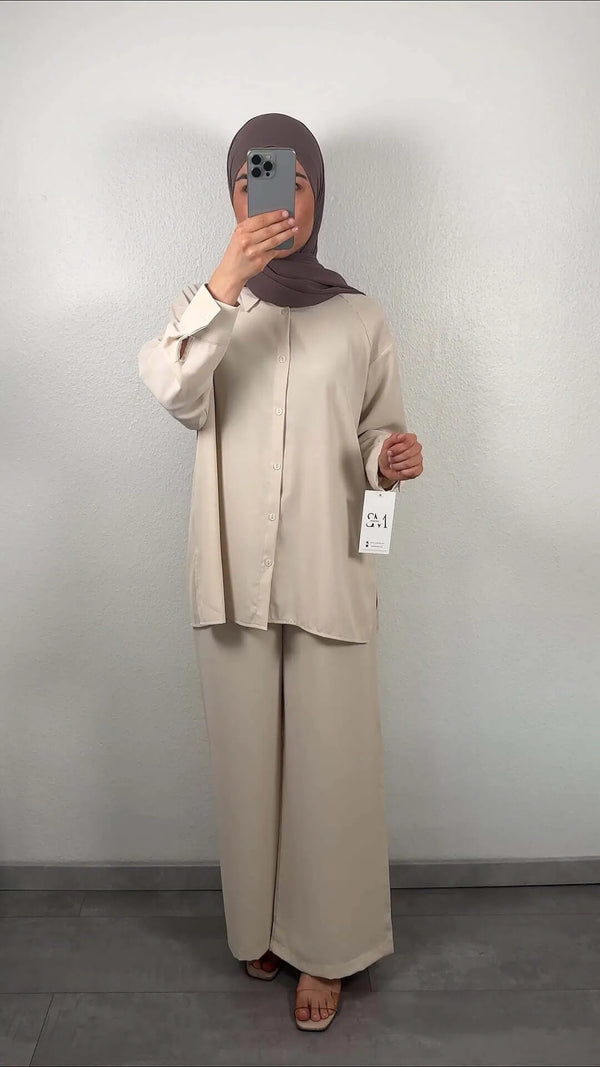 Liay Outfit Beige 01 - Semode