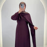 Zera Abendkleid Weinrot