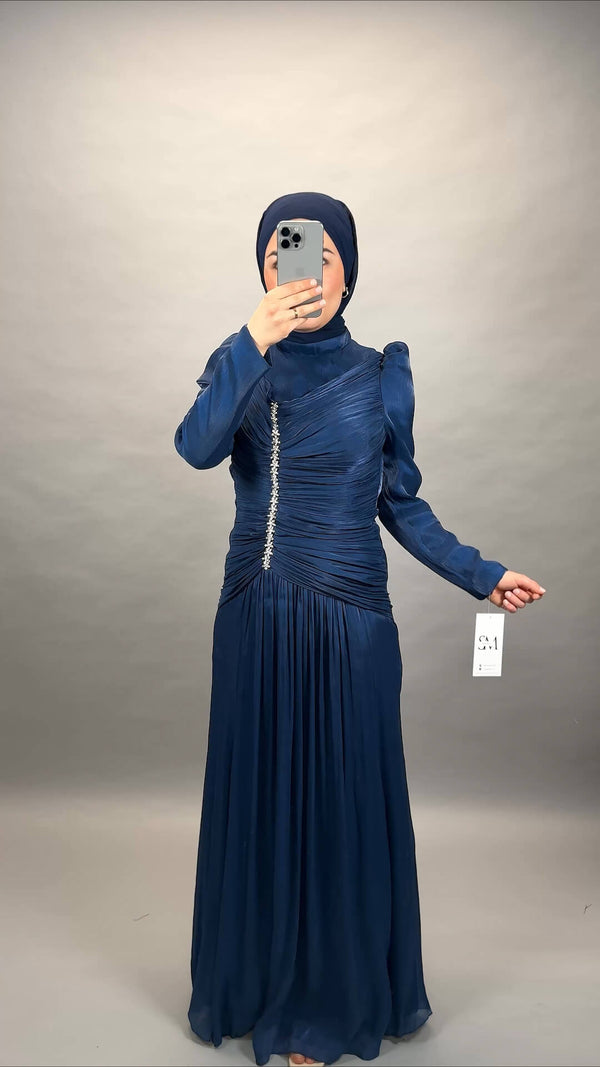 Liva Abendkleid Dunkelblau