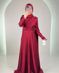 Liza Evening dress Burgundy