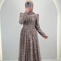 Mina Evening dress Taupe