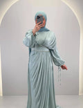 Meslina evening dress mint
