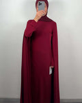 <tc>M</tc>irias evening dress Bordo