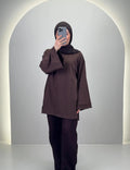 Miza Top Brown