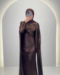 Emira Abendkleid Braun