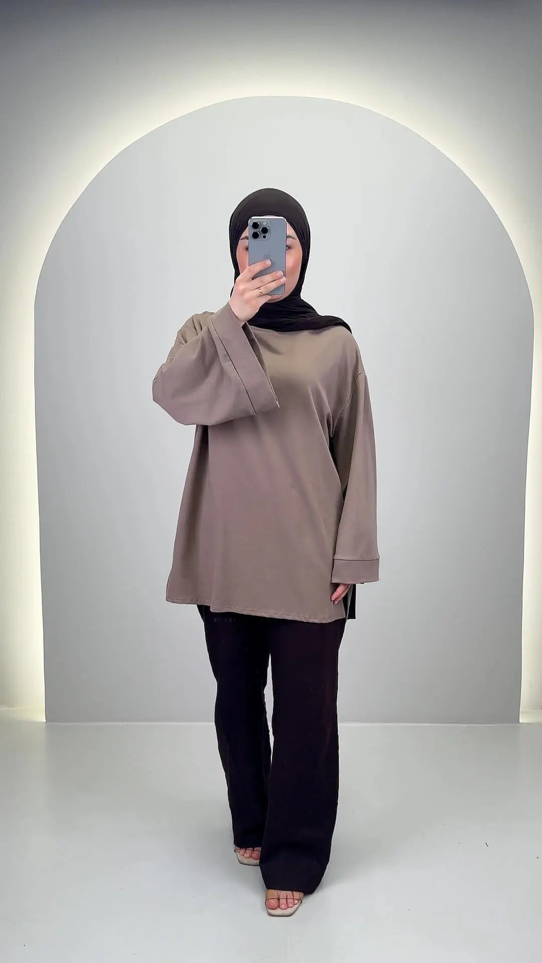 Miza Oberteil Mocha