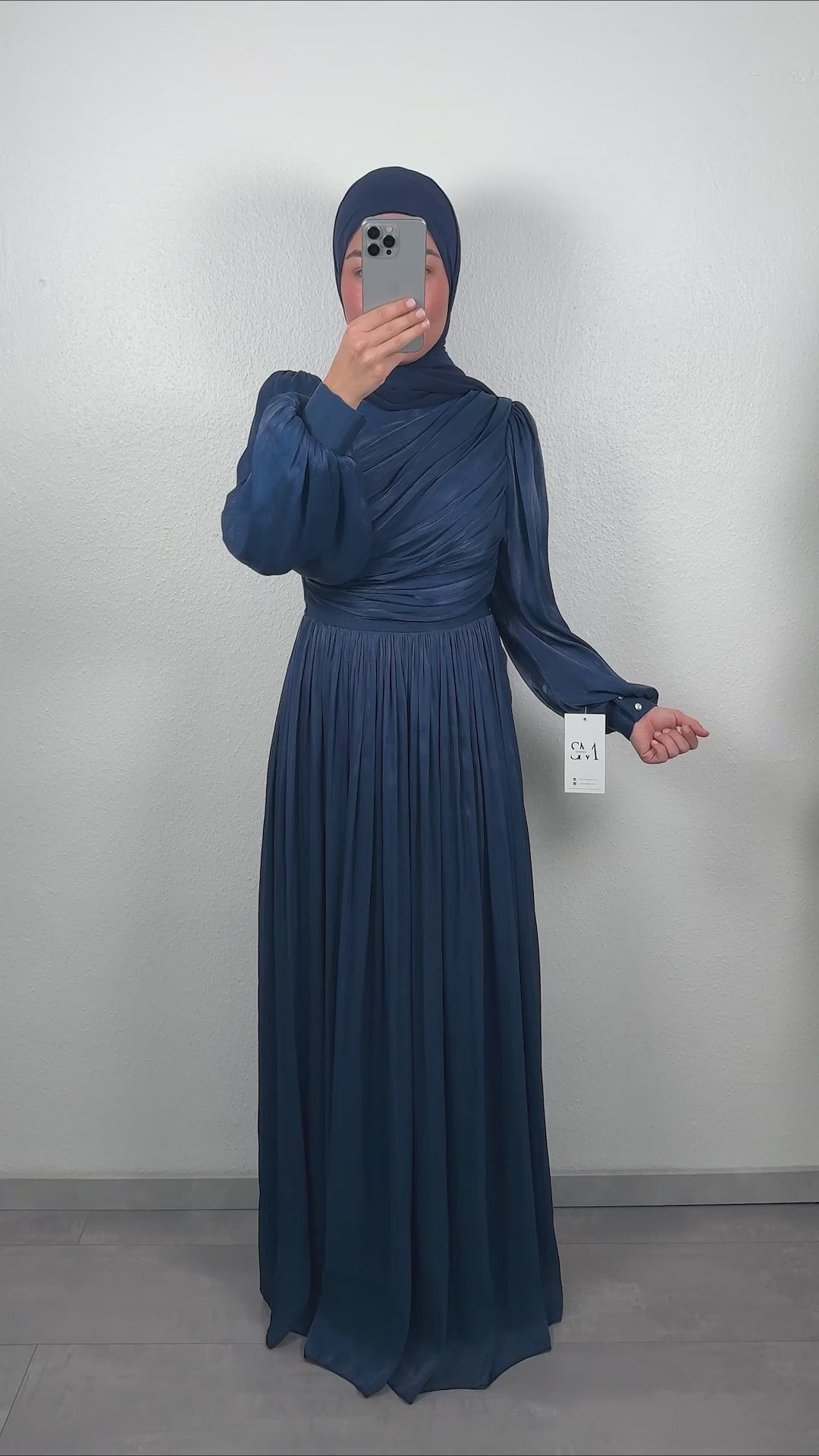 Amori evening dress blue