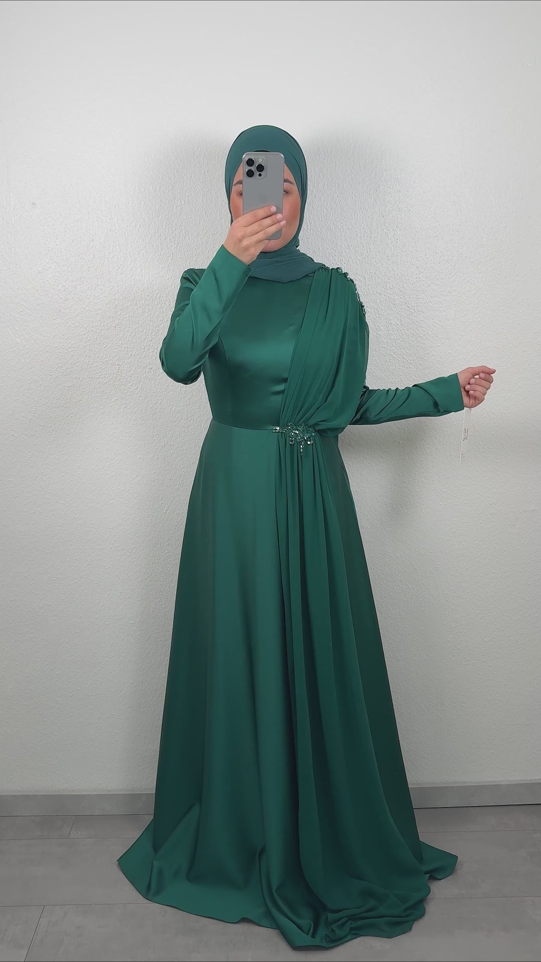 Robe de soirée Fidela Smaragd