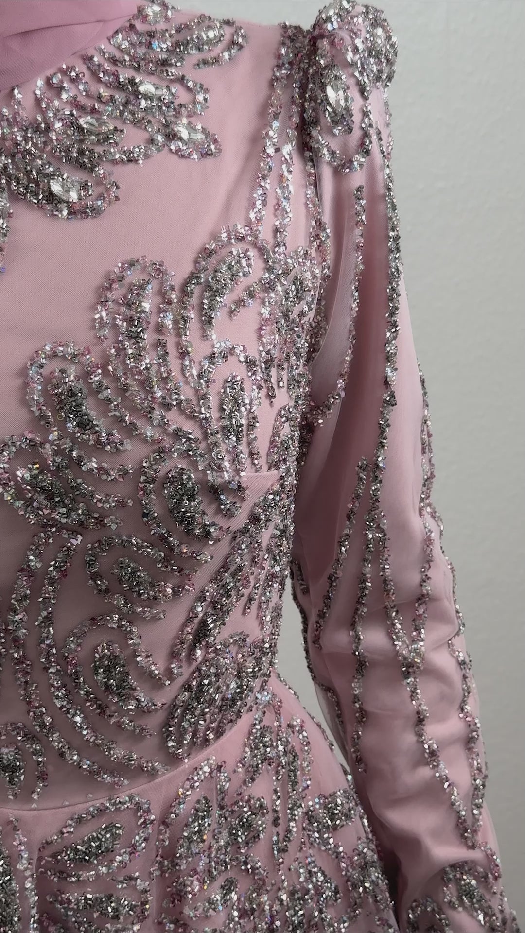 Robe De Soirée Exclusive Princesse Rose