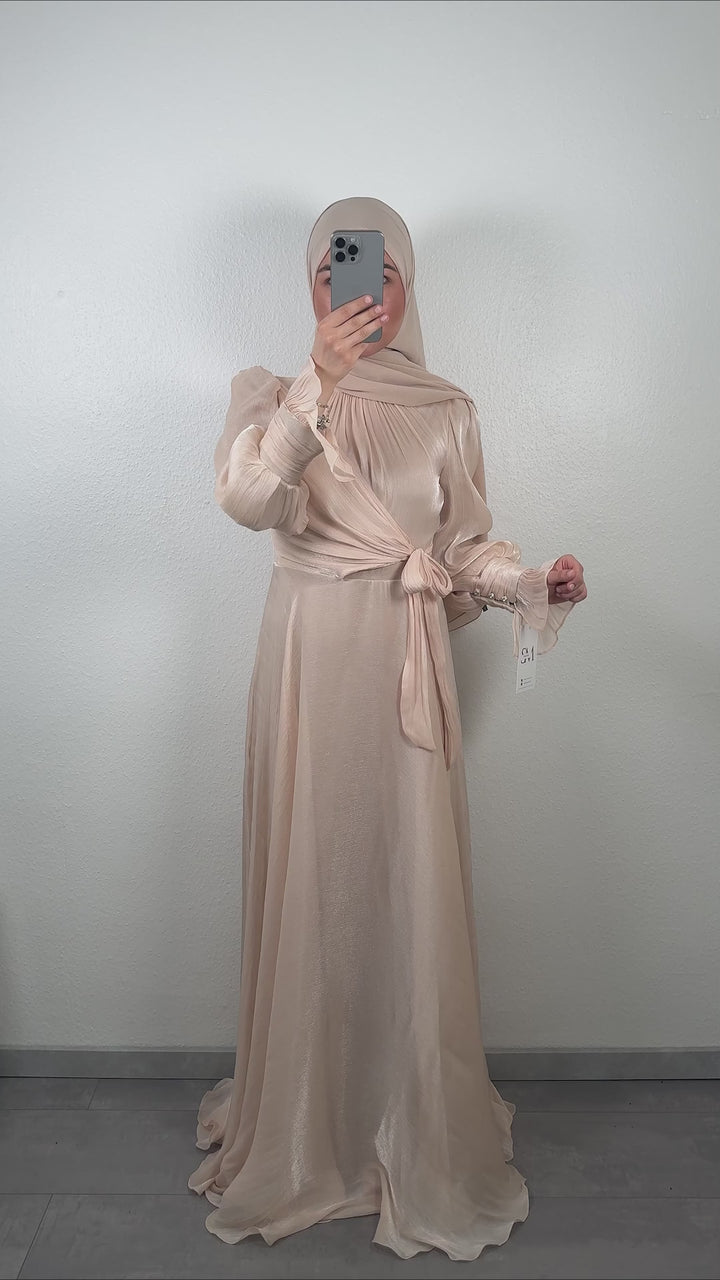 Aren Abendkleid Gold