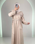 Reyna Dress Beige